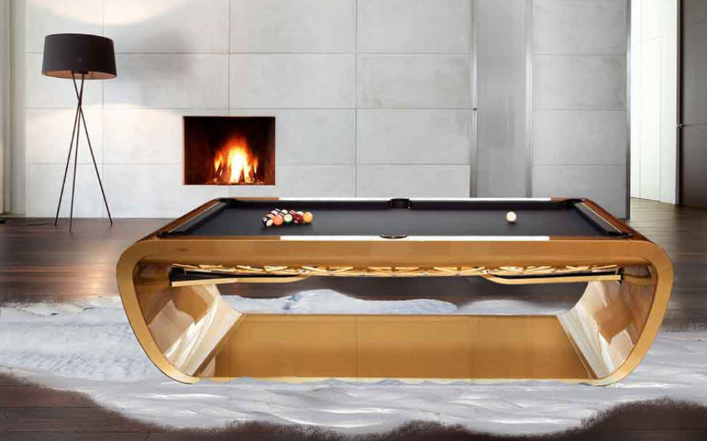 Arizona Game Rooms - Le Blacklight Luxe Pool Table